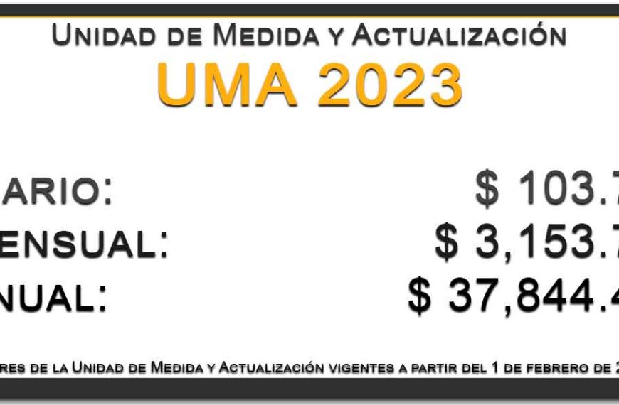 valores uma 2023