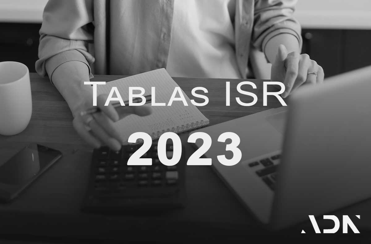 tablas isr 2023